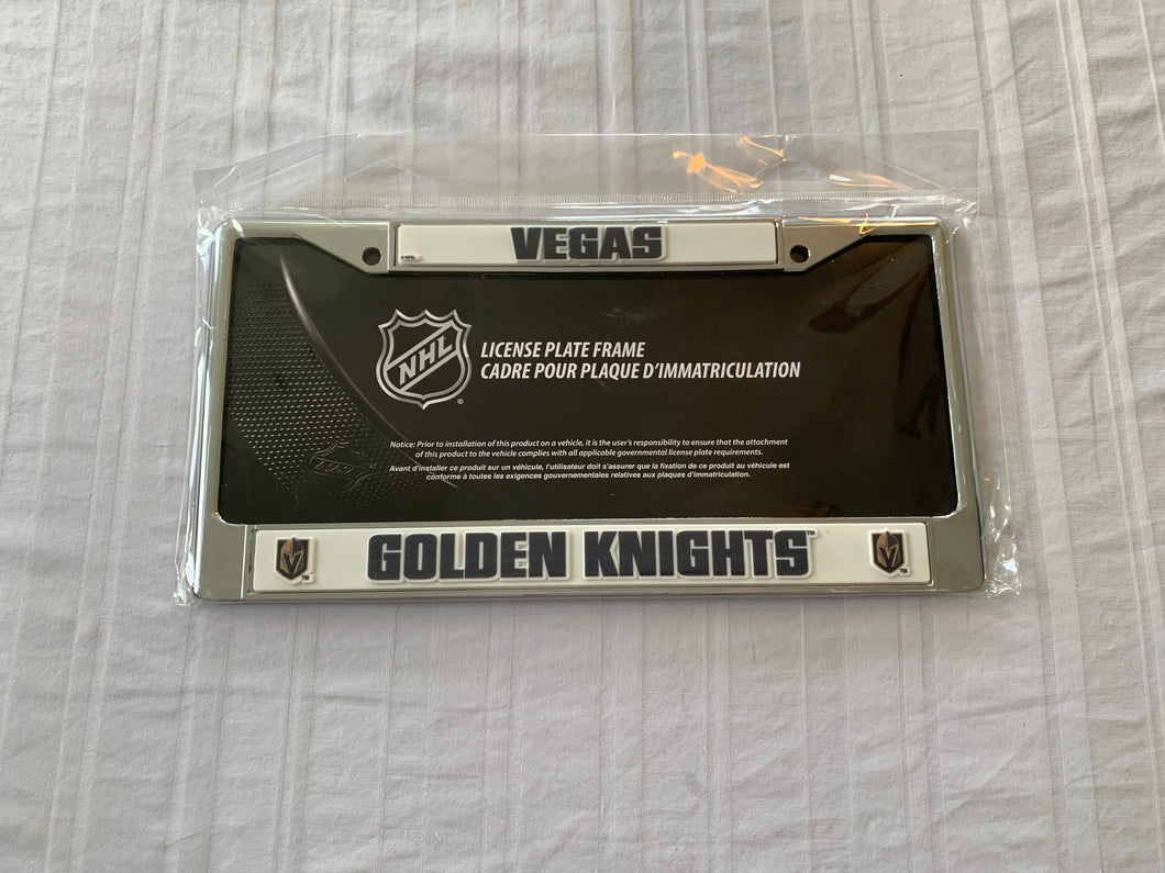 Las Vegas Knights NHL License Plate Frame RICO - Casey's Sports Store