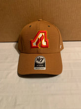 Load image into Gallery viewer, Atlanta Flames Vintage &#39;47 Carhartt Mens Brown MVP Adjustable Hat Cap - Casey&#39;s Sports Store
