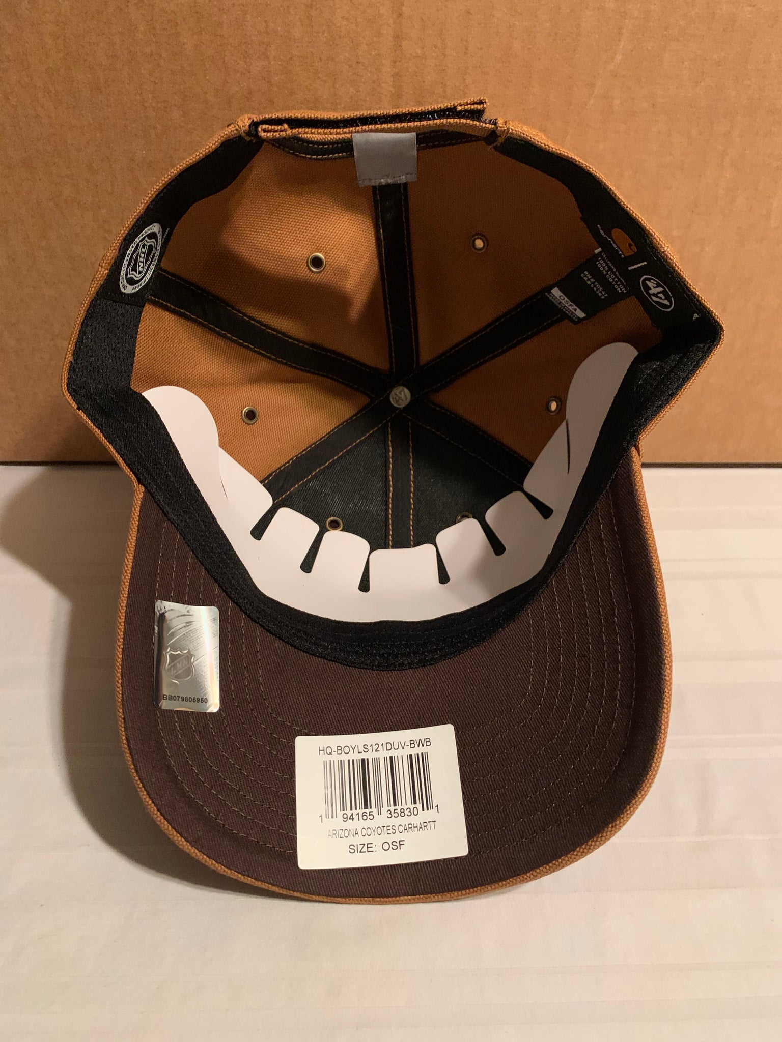 47 Brand x Carhartt Arizona Coyotes Adjustable Hat