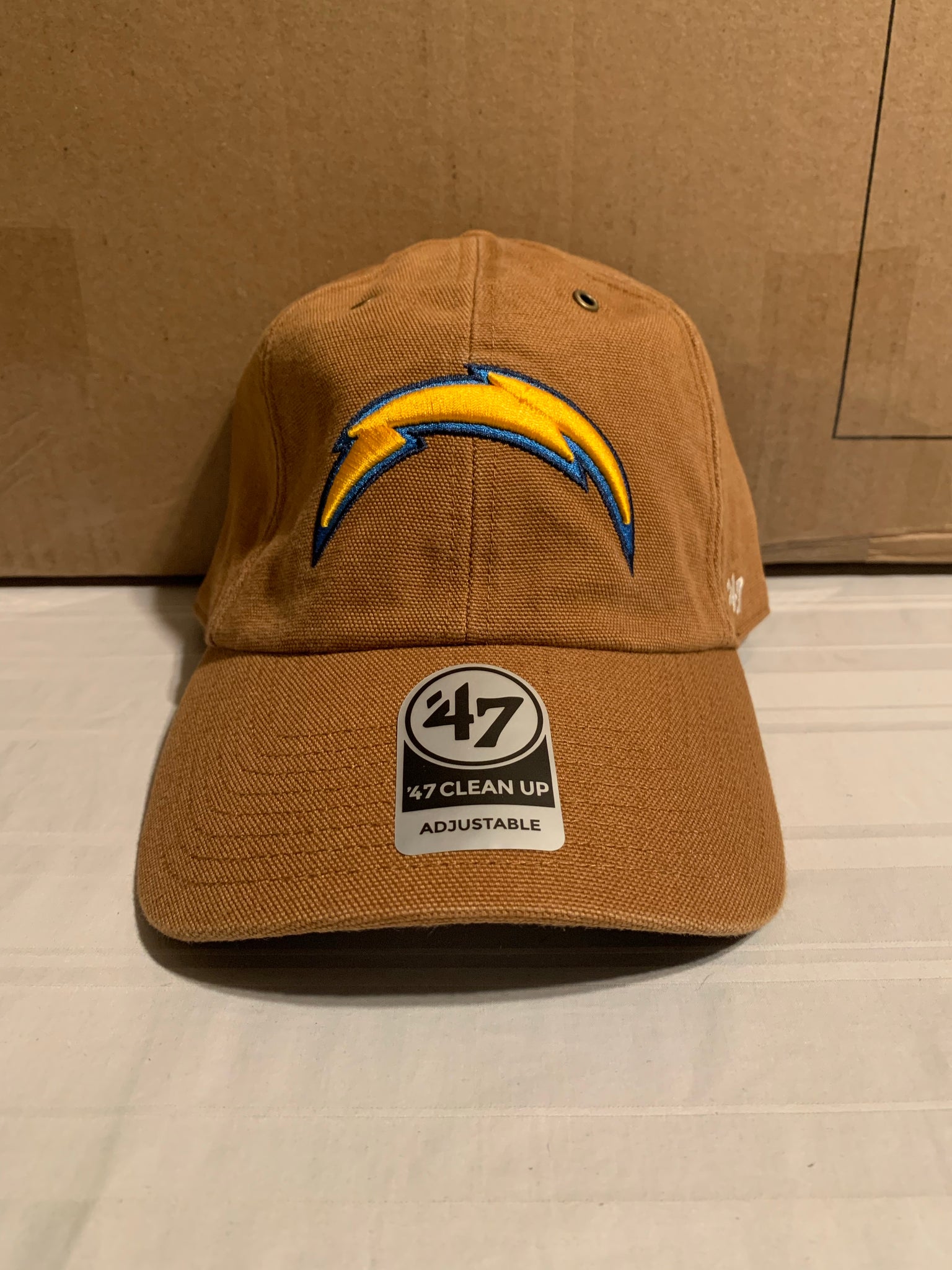 Indianapolis Colts Carhartt x '47 Tonal Clean Up Adjustable Hat - Brown