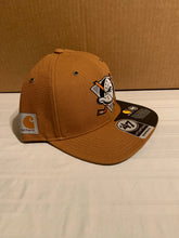 Load image into Gallery viewer, Anaheim Ducks &#39;47 Brand Carhartt Captain Mens Brown Snapback Hat Cap - Casey&#39;s Sports Store
