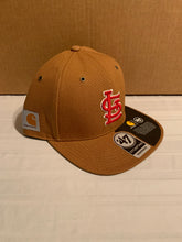 Load image into Gallery viewer, St. Louis Cardinals &#39;47 Brand Carhartt Captain Mens Brown Snapback Hat - Casey&#39;s Sports Store
