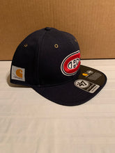 Load image into Gallery viewer, Montreal Canadiens NHL &#39;47 Brand Carhartt Captain Mens Blue Snapback Hat Cap - Casey&#39;s Sports Store
