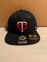 Load image into Gallery viewer, Minnesota Twins &#39;47 Brand Carhartt Captain Mens Navy Snapback Hat - Casey&#39;s Sports Store
