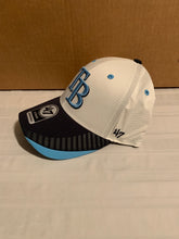 Load image into Gallery viewer, Tampa Bay Rays MLB &#39;47 Brand White Tantrum Two Tone MVP Adjustable Hat - Casey&#39;s Sports Store
