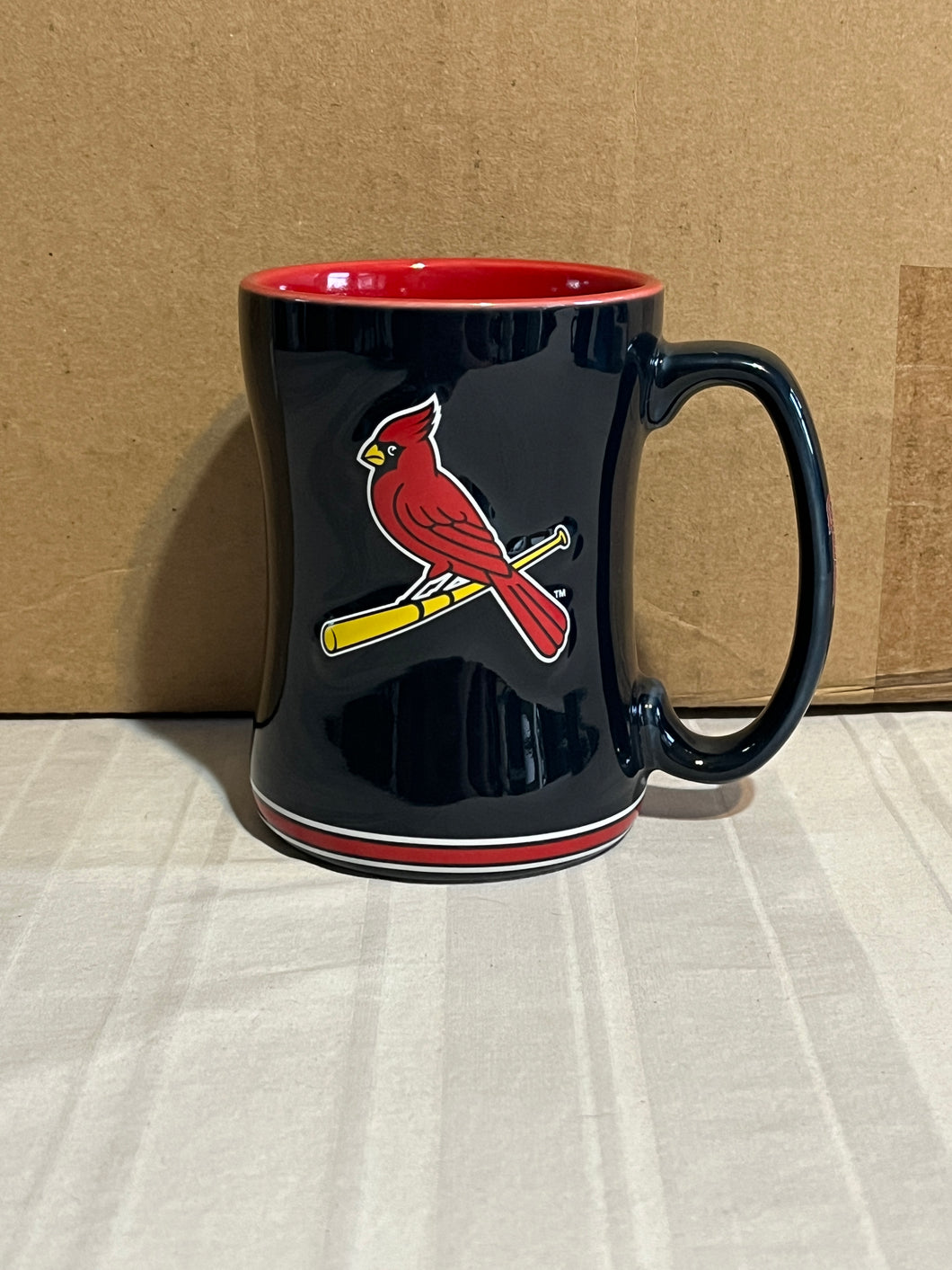 St. Louis Cardinals MLB Blue Logo Brands 14oz Mug - Casey's Sports Store