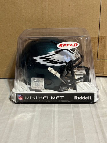 Philadelphia Eagles NFL Riddell Green Replica Mini Helmet - Casey's Sports Store