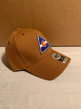 Load image into Gallery viewer, Colorado Rockies Vintage NHL &#39;47 Carhartt Mens Brown MVP Adjustable Hat Cap - Casey&#39;s Sports Store
