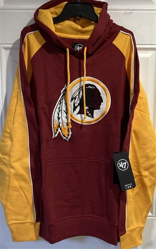 Washington Redskins NFL '47 Brand Crimson Embroidered Men's Pullover Hoodie - Casey's Sports Store